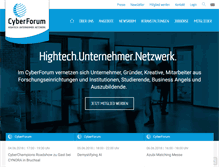 Tablet Screenshot of cyberforum.de